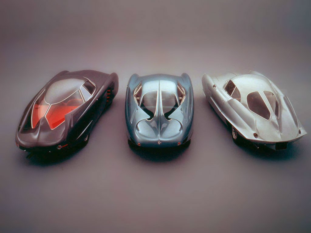 La trilogie des concepts B.A.T. par Bertone (1953–1955) : Franco Scaglione et la sculpture du vent