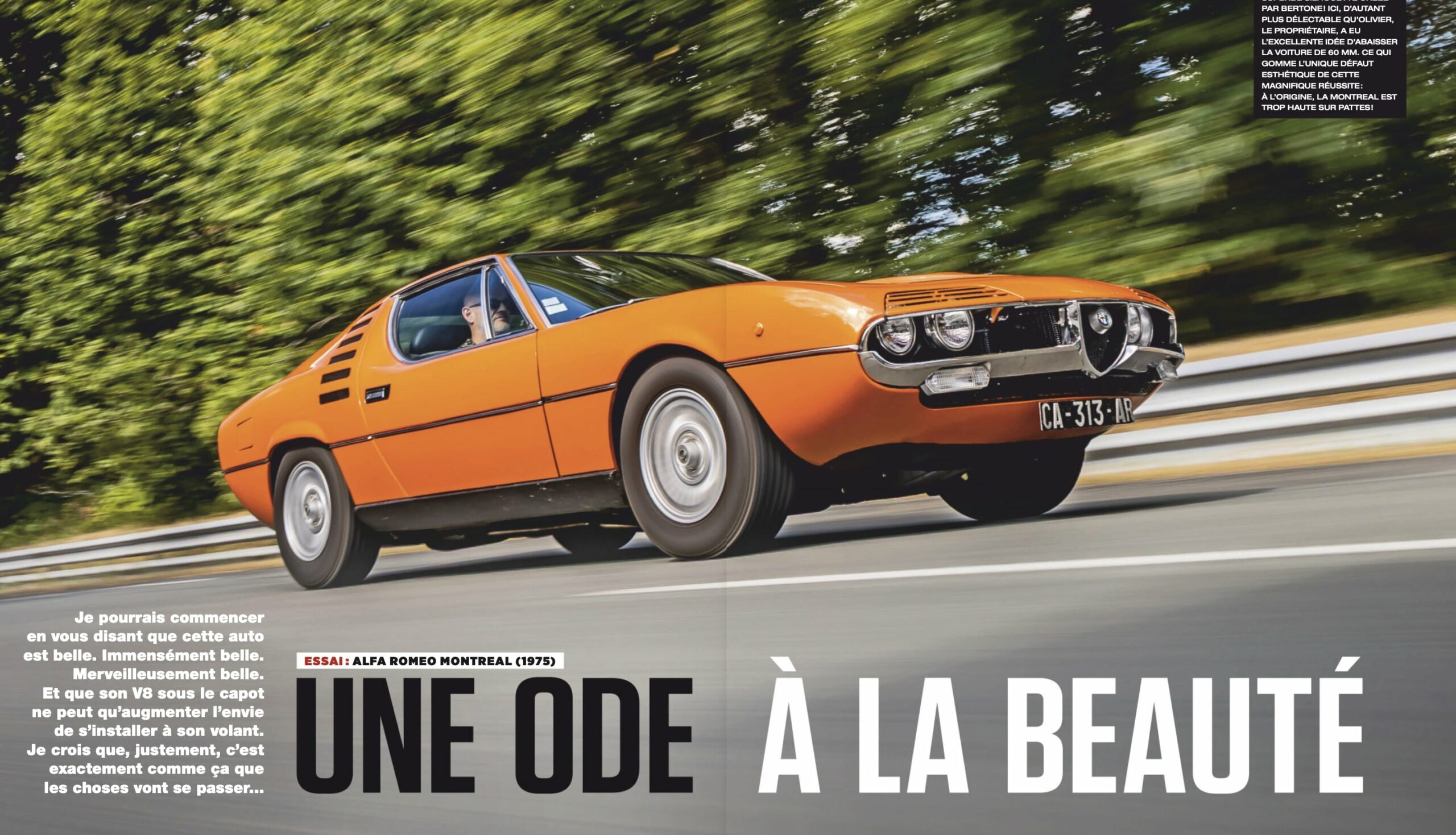 Revue de Presse : L’Alfa Romeo Montreal, le chef-d’œuvre incompris ?