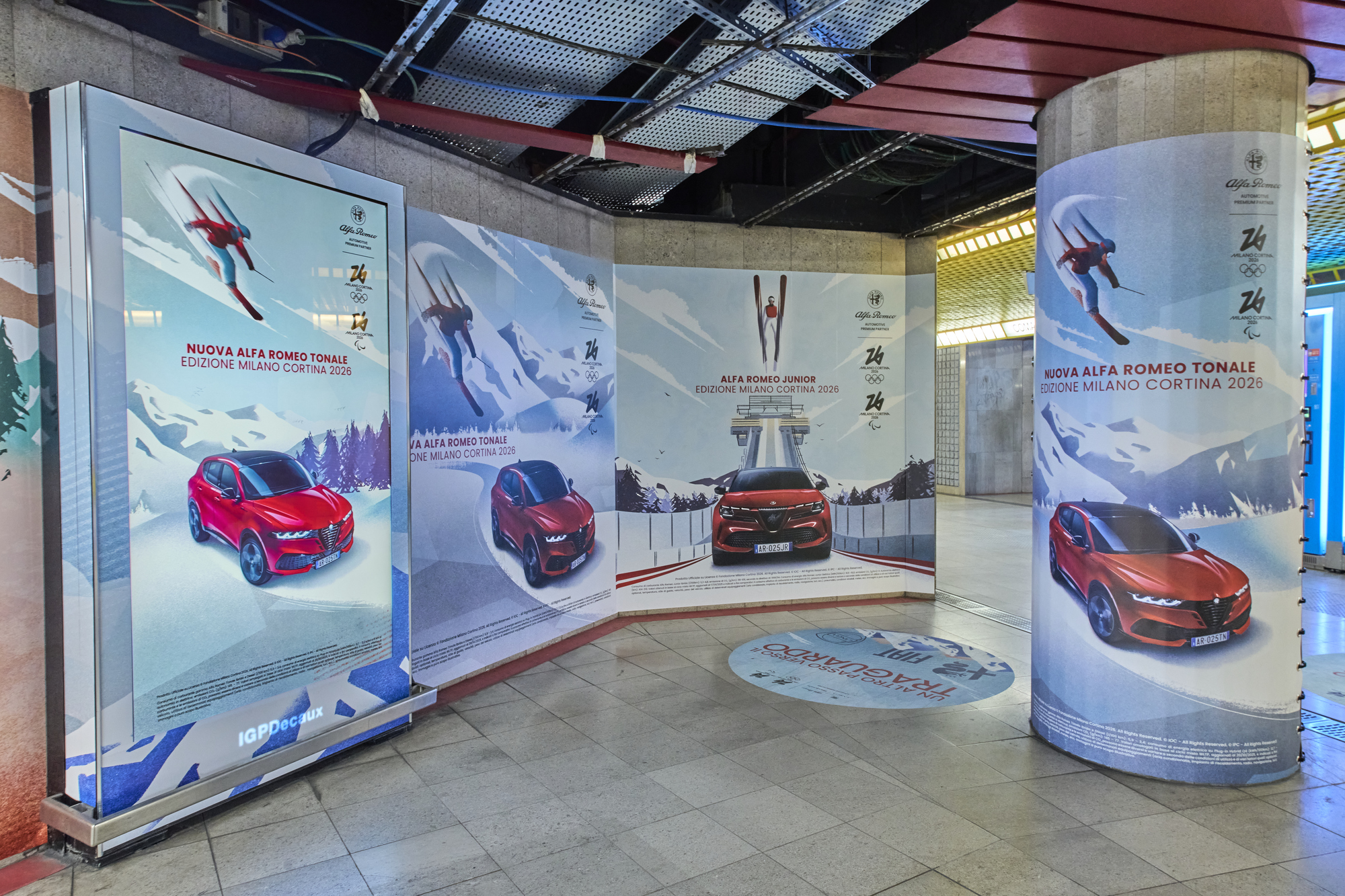 Milan et Cortina aux couleurs des Jeux : Alfa Romeo et l&rsquo;excellence italienne en première ligne