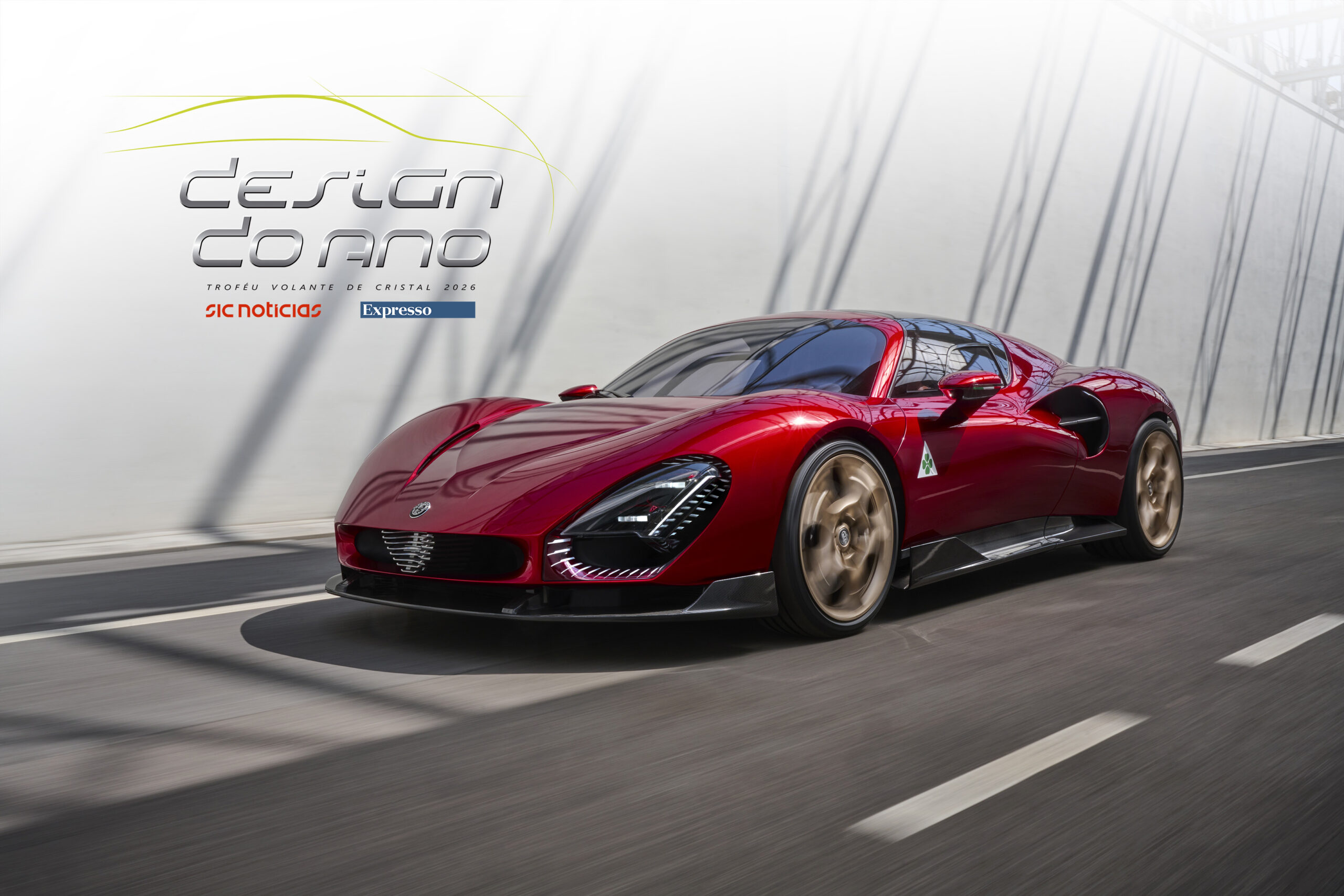 L’Alfa Romeo 33 Stradale sacrée « Design de l’Année » au Portugal