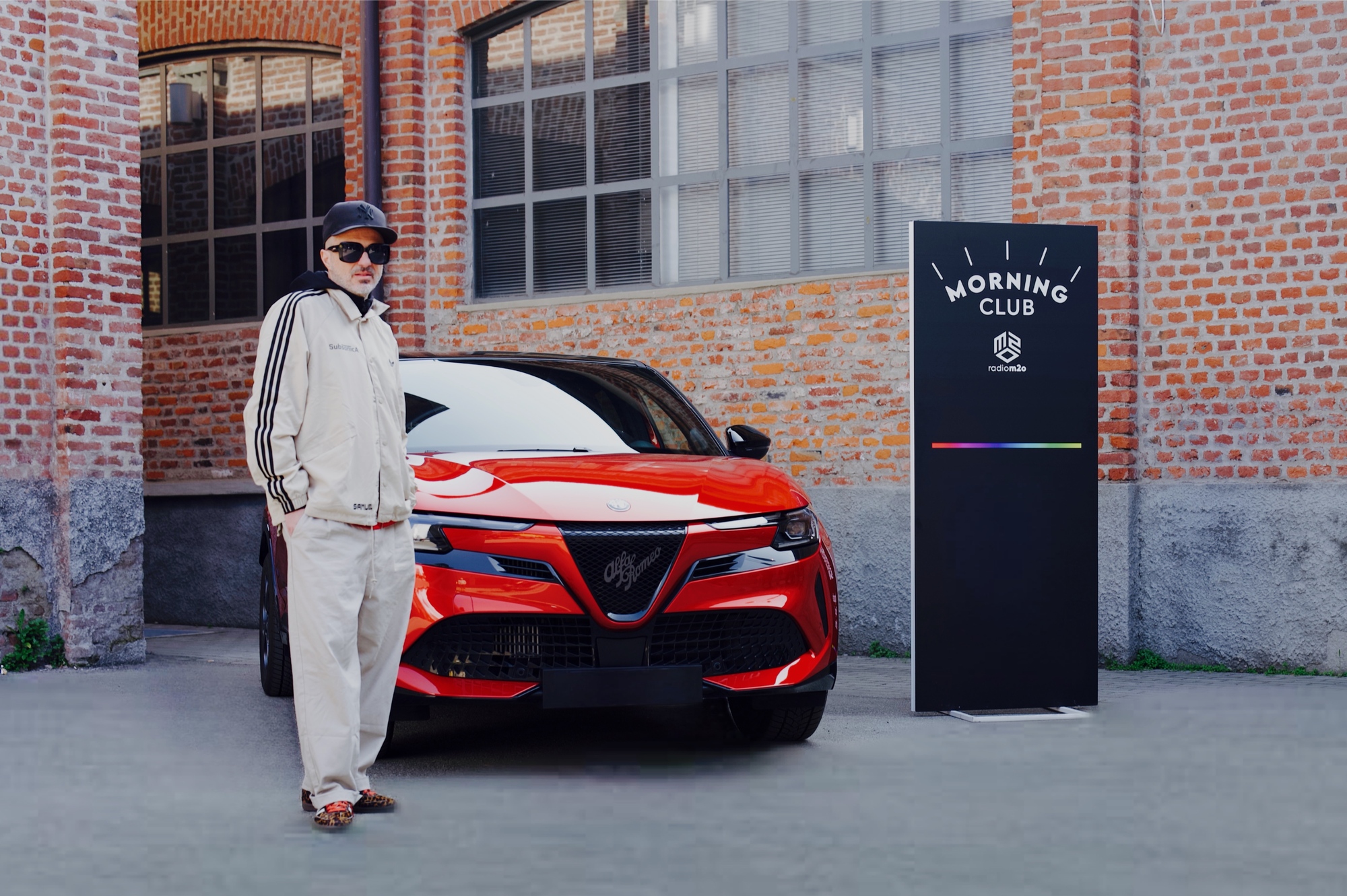 Alfa Romeo au m2o Morning Club : Samuel de Subsonica électrise Milan en Junior