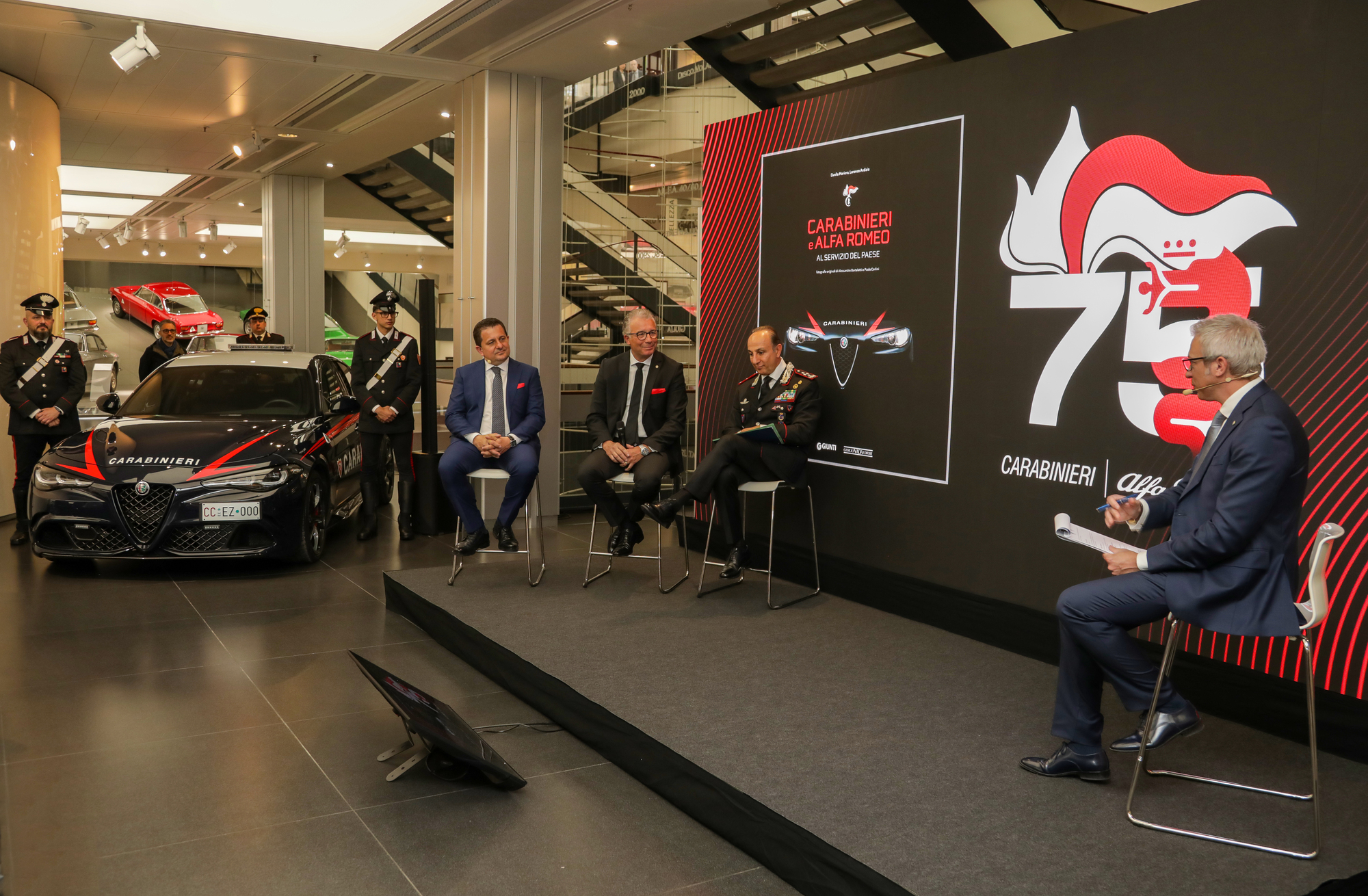 Carabinieri et Alfa Romeo : 75 ans d&rsquo;histoire italienne réunis dans un ouvrage d&rsquo;exception
