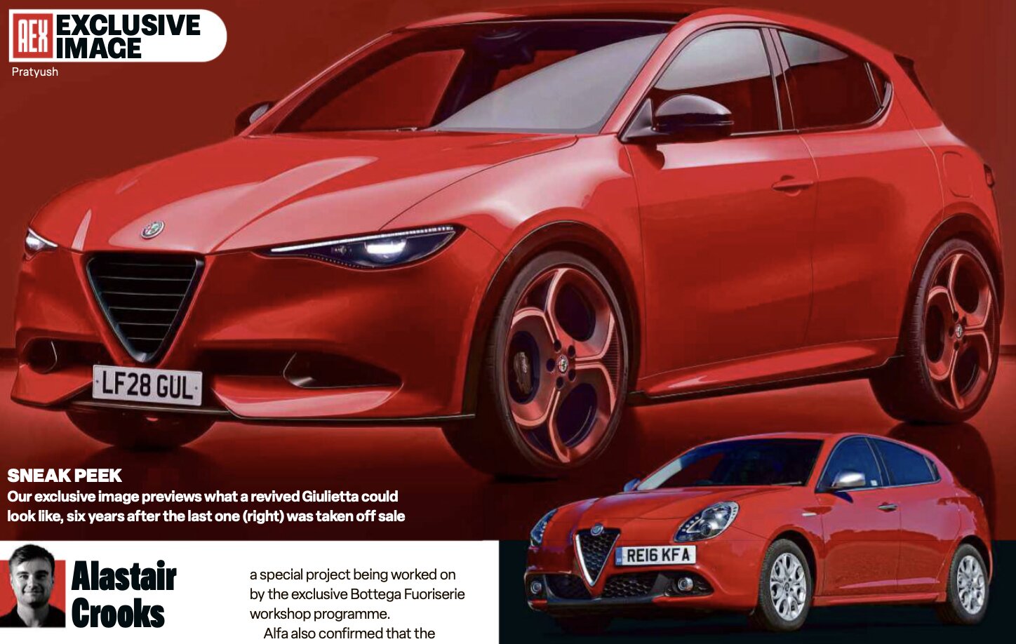 Le retour de la compacte Alfa Romeo : l’héritière des 147 et Giulietta sur plateforme STLA One se dévoile