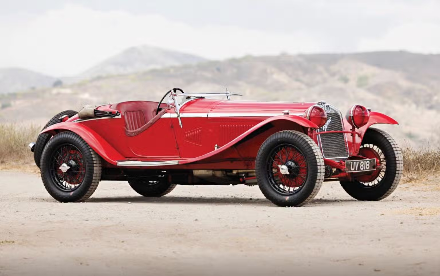 Encan d&rsquo;exception à Pebble Beach : Une rarissime Alfa Romeo 6C 1500 &lsquo;Testa Fissa&rsquo; sous le marteau