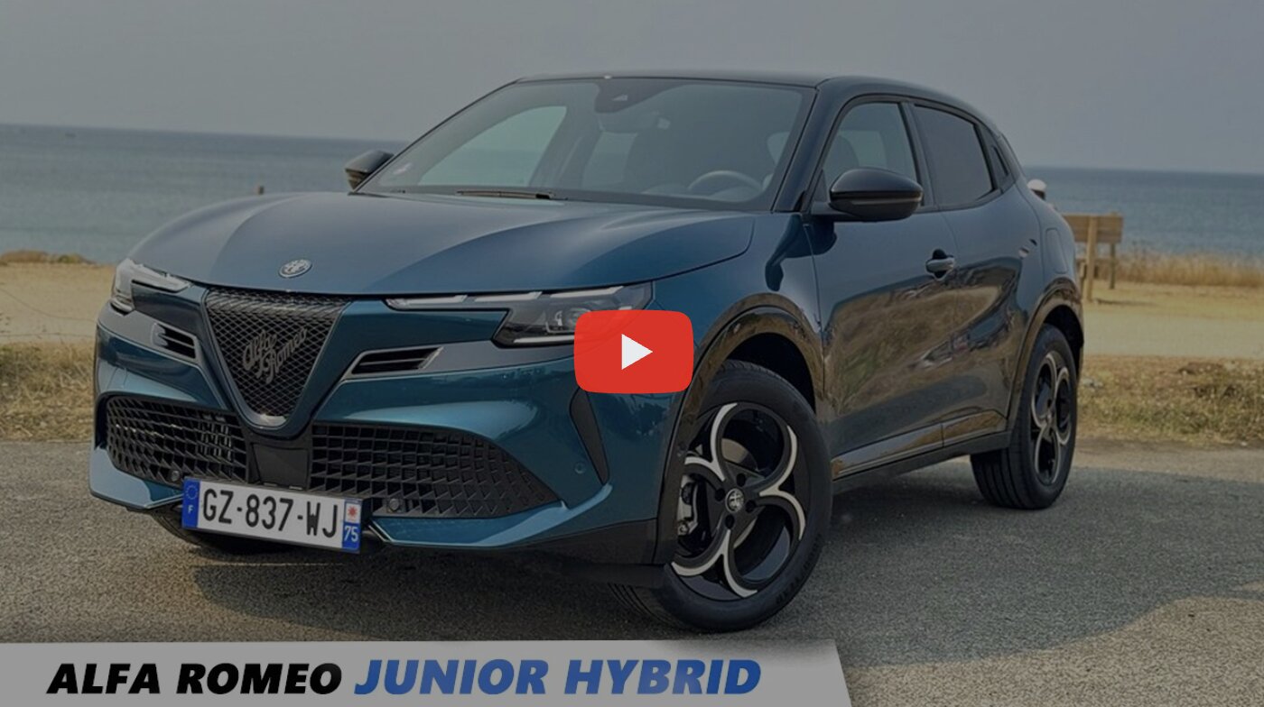 Revue de presse vidéo : L’Alfa Romeo Junior Ibrida 145 ch à l’essai sur la chaîne Vlog Cars Passion
